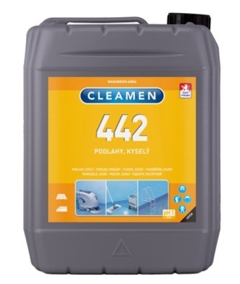 Cleamen 442 kyselý čistič podlah 5l Cleamen 442 kyselý čistič podlah 5l - Drogerie Čistící prostředky